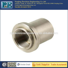 High demand good quality cnc machining aluminium threaded coupling